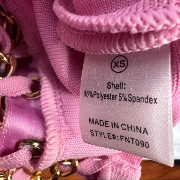 FASHION NOVA Ready For Tonight Bandage Mini Dress - Pink - Picture 3 of 8